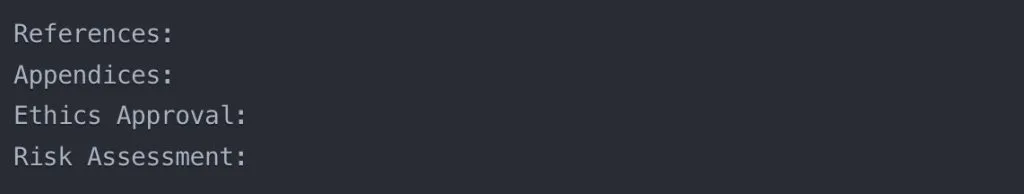 Research Proposal Example