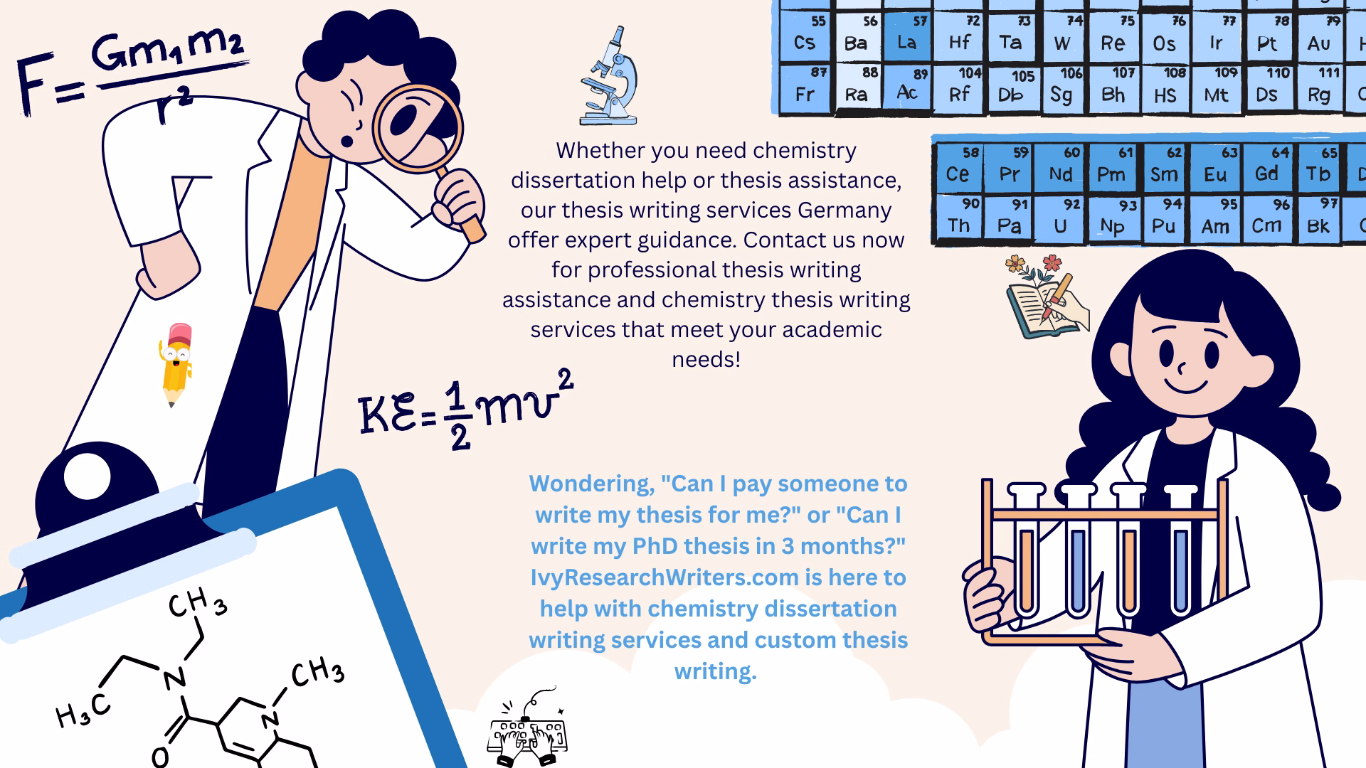Professional Chemistry Thesis Writing Services
