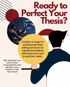 Thesis Editing Services