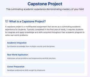 Top Capstone Project Writing Services