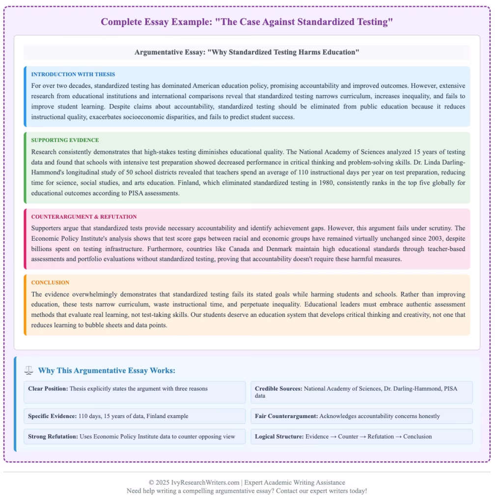 Argumentative Essay Examples