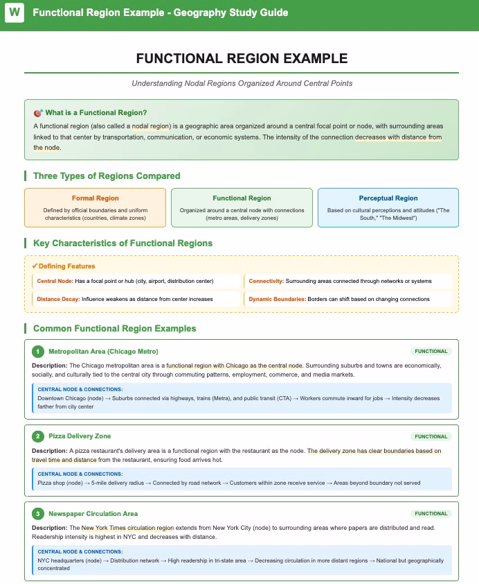 Functional Region Examples